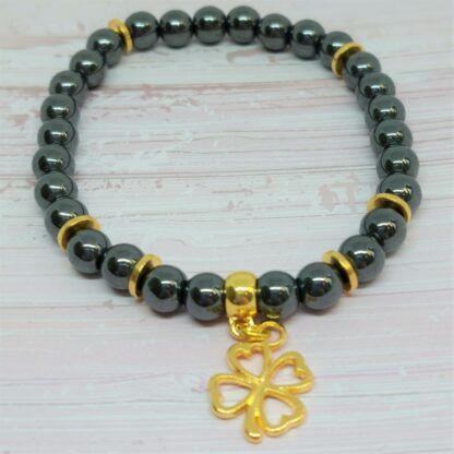 Bracelet force et confiance en Hématite – Image 2