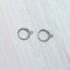 Boucles dormeuses acier inoxydable – Image 2