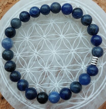 Bracelet libération du mental en sodalite