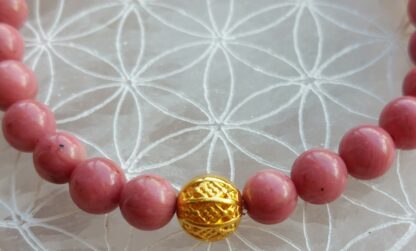 bracelet rhodonite rose – Image 2
