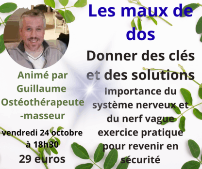 [maux de dos solutions]
