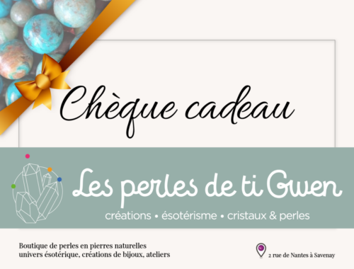 Chèque Cadeau Les Perles de ti Gwen