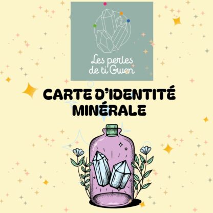 Carte identité minérale