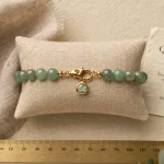 Aventurine bracelet vert en pierre naturelle