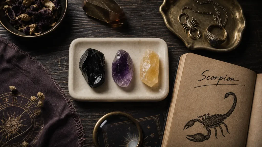 Pierre du Scorpion : opale, obsidienne ou citrine, laquelle choisir selon votre besoin ?
