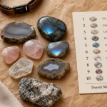Pierres naturelles : pierres et échelle de dureté Mohs pour choisir une gemme