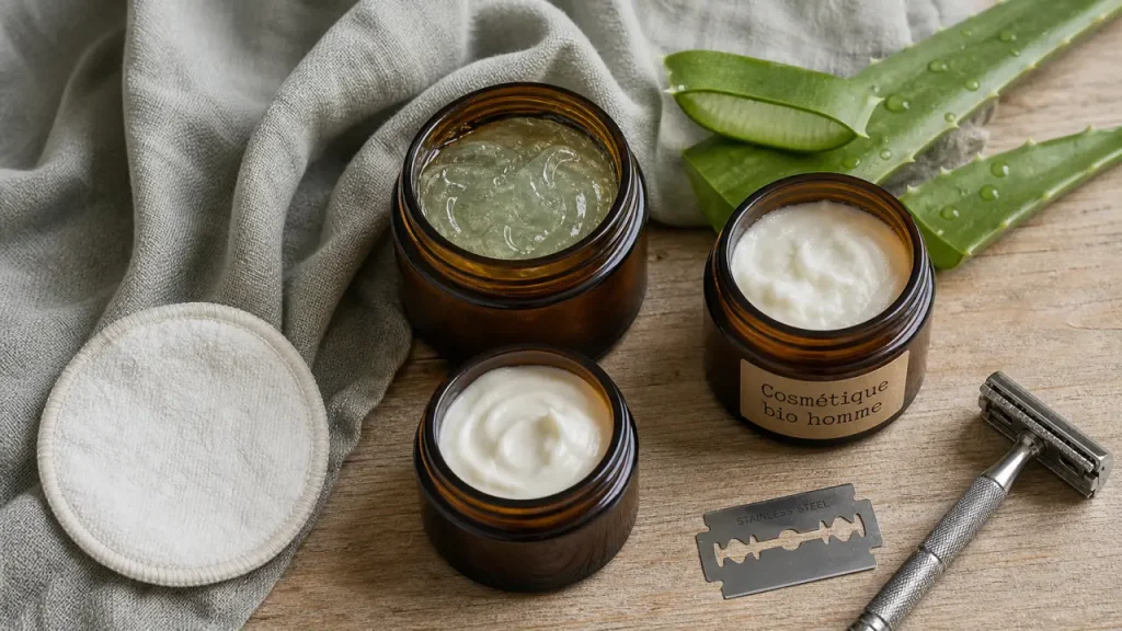 Peau sensible, rasage, barbe : quelle cosmétique bio pour homme choisir ?
