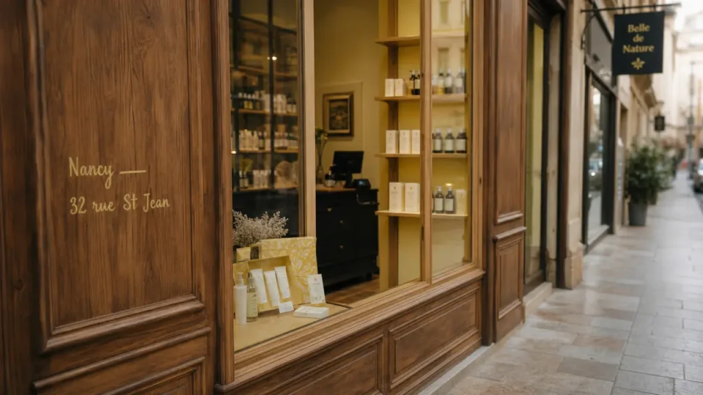 Boutique Avril cosmétique bio à Nancy : adresse exacte, zone piétonne et vérifications avant de partir