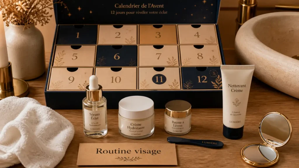 Calendrier de l’Avent soin visage : prix, valeur réelle et formats utiles