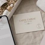 Carte cadeau soin visage avec e-carte et montant libre