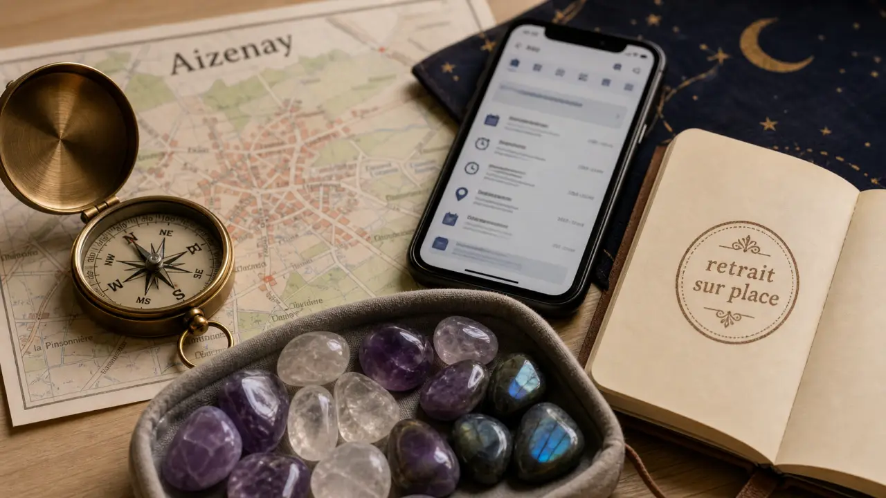 Pierres de lithothérapie à Aizenay, boutique et retrait sur place