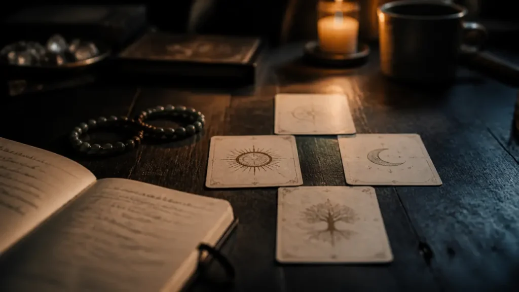 Oracle des Medeores : 64 cartes, 2 familles et un tirage à 4 cartes pour lire juste