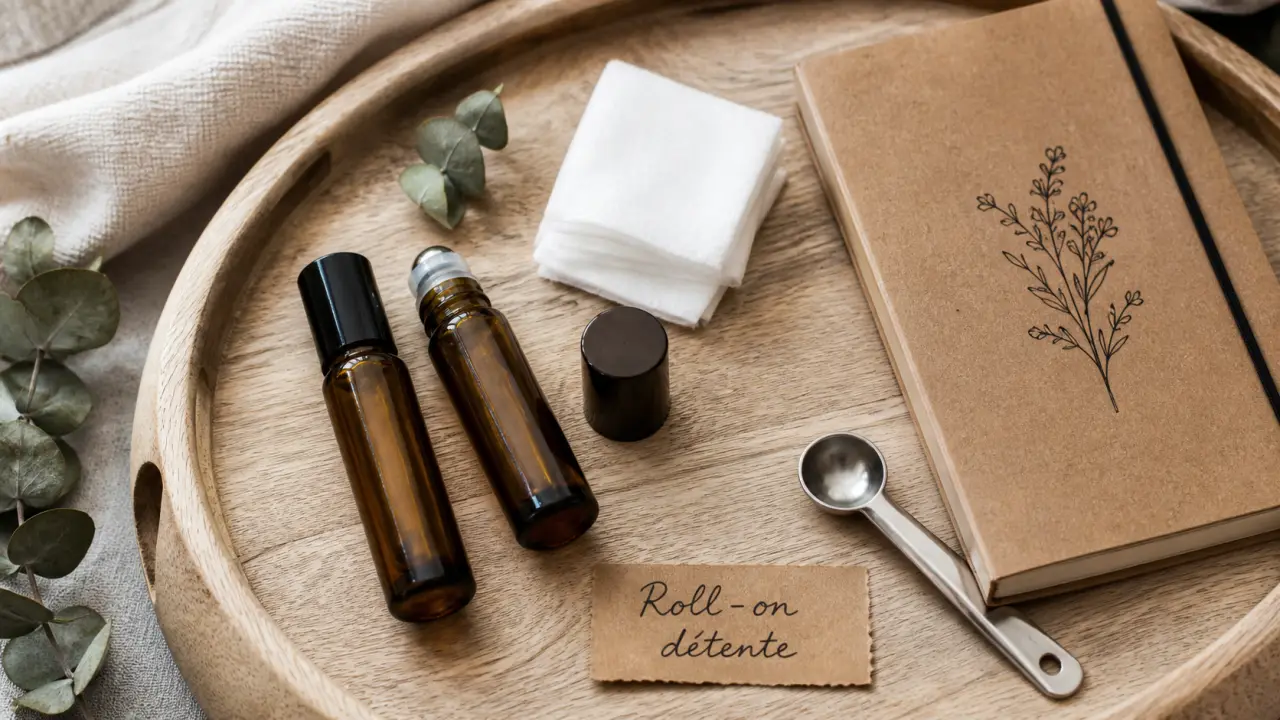 Roll on huiles essentielles pour détente et sommeil