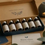 Coffret huiles essentielles pour aromathèque bien-être