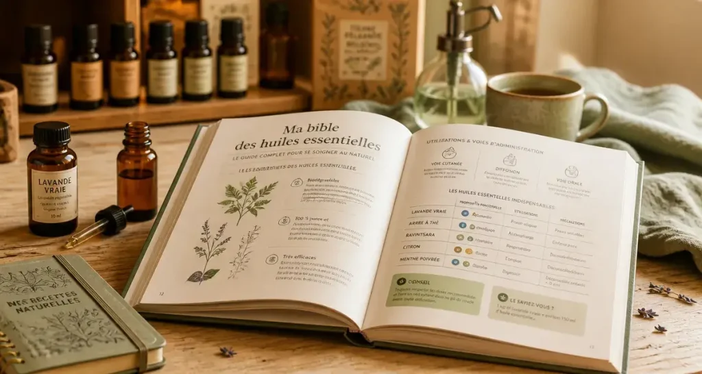 Ma bible des huiles essentielles : l’ouvrage de référence pour soigner toute la famille au naturel