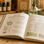 Ma bible des huiles essentielles : livre, flacons et compte-gouttes