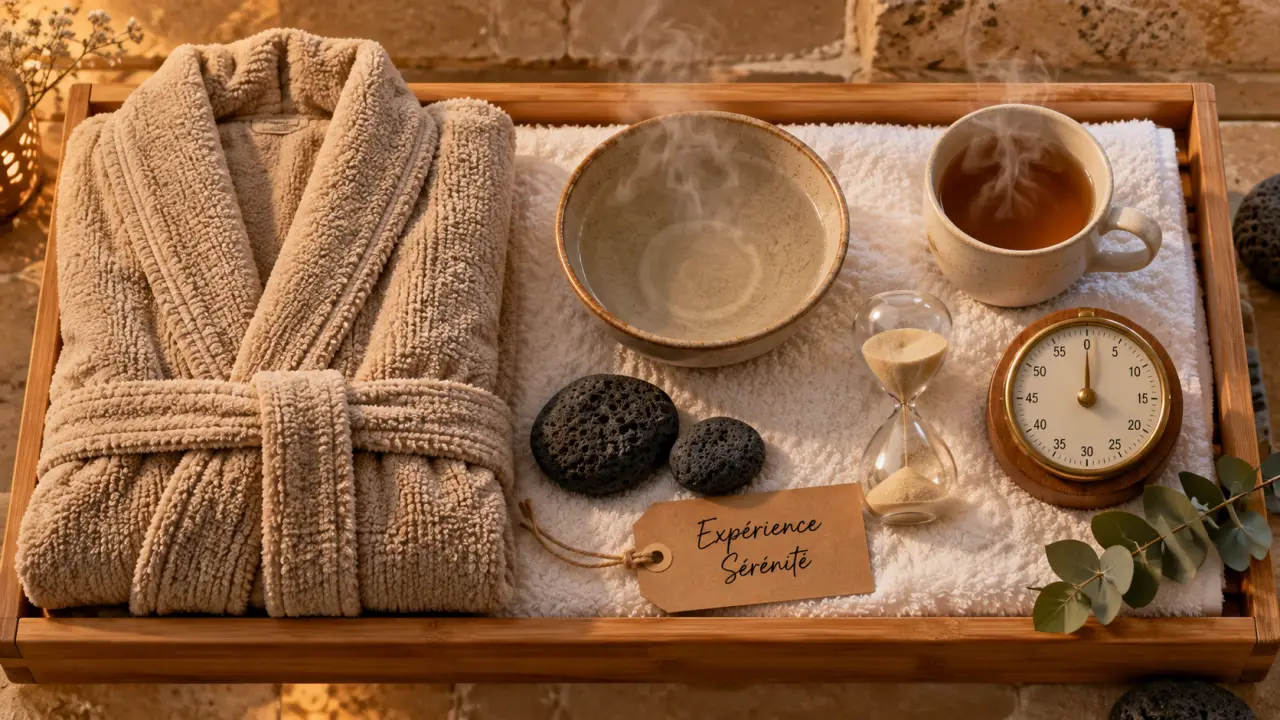 spa bien être - les grands thermes de la bourboule : expérience Sérénité, bol d’eau thermale vapeur